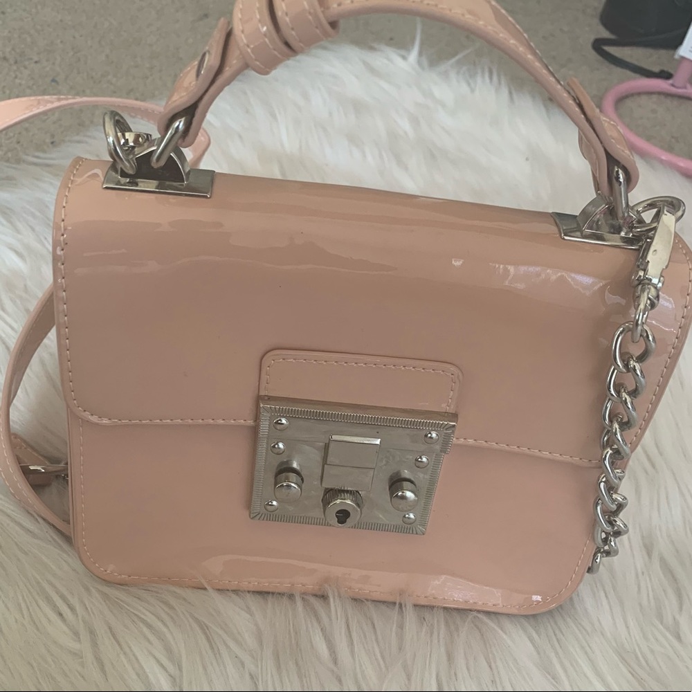 Pink peach purse !